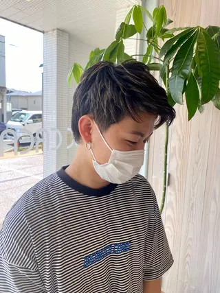 カラー メンズ OXCREATION /ユウキのヘアスタイル