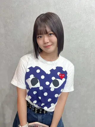 ショート カラー YUI ハイトーンカラーのヘアスタイル