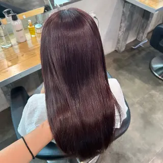 セミロング IS所属・横浜美容室/透明感 カラー/レイヤーのヘアスタイル