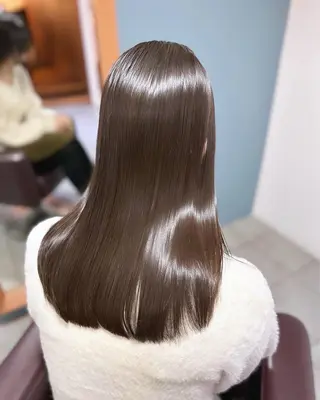 ロング 西川 仁のヘアスタイル
