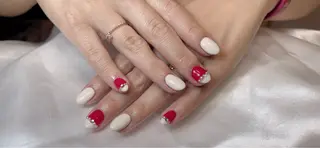 ミディアム salon de Tiara 碧のネイルデザイン