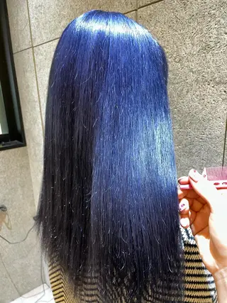 カラー La fith hair fun 池袋店【ラフィスヘアーファン】所属・💘韓国レイヤー上 品カラーruru💘のヘアスタイル