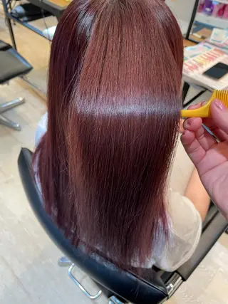 ミディアム カラー SALOWIN下北沢所属・hazuki 🌝のヘアスタイル