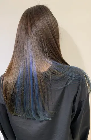 ロング 縮毛矯正特化サロン voyage所属・voyage 森住宏輝のヘアスタイル