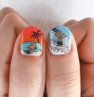 ネイル 東 千夏のネイルデザイン