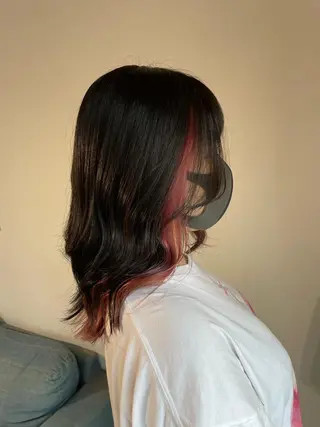 ミディアム La fith hair ray所属・メンズ/パーマ/ ブリーチ/KAITOのヘアスタイル