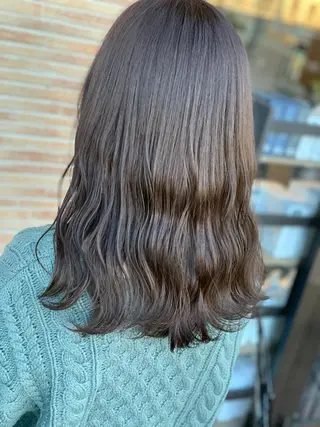 ロング ank classic hair【アンククラシックヘアー】所属・バレイヤージュ ハイライト　齋藤祐哉のヘアスタイル