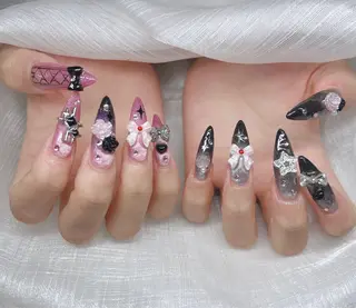 ネイル Lee Nails チップ長さだし専門店のネイルデザイン