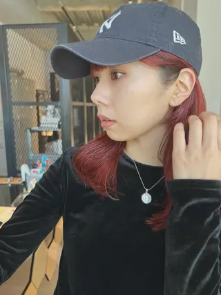 セミロング 大澤 叶方のヘアスタイル