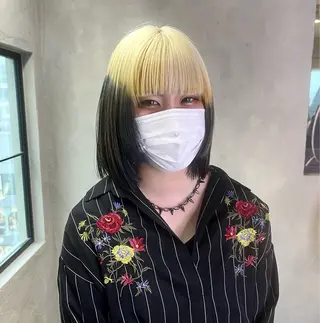 ミディアム カラー 💫艶カラー特化／ ベージュ💫ユウゴのヘアスタイル