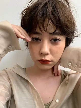 ショート モリ タカユキ🌵のヘアスタイル