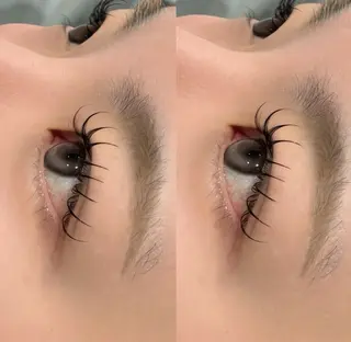 マツエク・マツパ マツエク モデルのマツエク・マツパデザイン