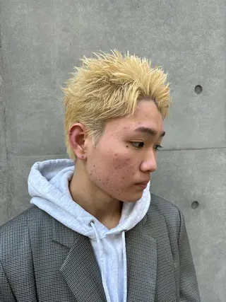 ショート パーマ職人DAIKI ツイスパ/波巻きのヘアスタイル