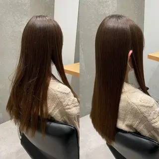 ミディアム 髪質改善ヘアケア 艶髪特化/上田のヘアスタイル