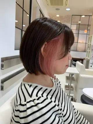 カラー 服部 沙弥佳のヘアスタイル