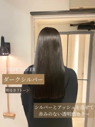 カラー ⌇🌹透明感カラー 🌹ᴍᴇɢᴜᴍɪ ⌇のヘアスタイル