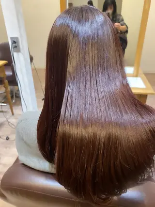 セミロング カラー 美容室Limb所属・髪質改善/縮毛/小林 水葵のヘアスタイル