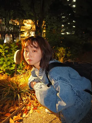 ミディアム カラー くすみカラー/ パーマ/ろーれんのヘアスタイル