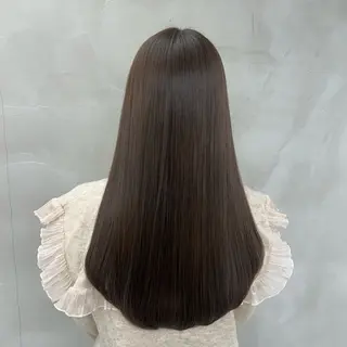 ロング カラー [透明感カラ ー🥣💕]高木愛理のヘアスタイル