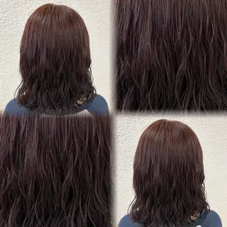 ロング カラー パーマ ボブ ·˖Reika·˖✩のヘアスタイル