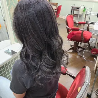 ロング カラー 近藤 那果のヘアスタイル