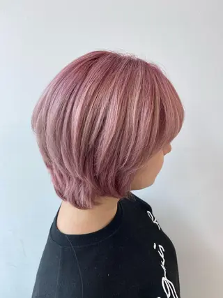 ショート カラー momo所属・メンズヘアメイク 🩵Mayuki🩵のヘアスタイル