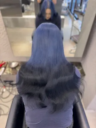 ロング 吉澤 愛心のヘアスタイル