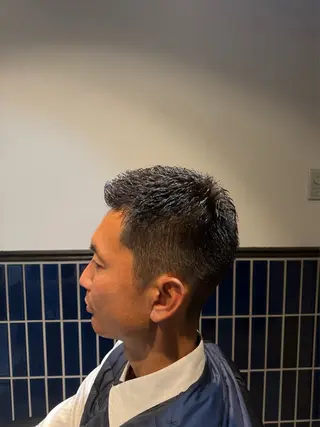 ショート パーマ メンズ 2Hbarbershop新宿理容室所属・【無料カット】森 拓斗のヘアスタイル