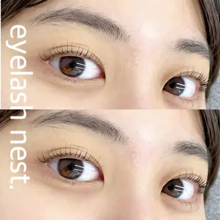 マツエク・マツパ intime内nest.所属・🤍nest. エリ🤍のマツエク・マツパデザイン