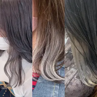 ミディアム カラー EMANON所属・梅田美容室 高山アヤのヘアスタイル