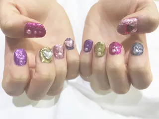 ネイル AMI ウルフパーマ/メンズのヘアスタイル