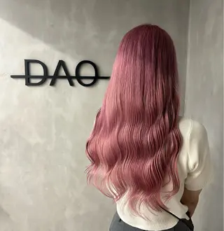 カラー DAO所属・anju/大阪/ ハイトーン/心斎橋のヘアスタイル