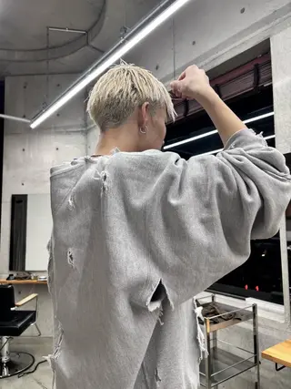 メンズ son hair所属・葉 /透明感カラーのヘアスタイル