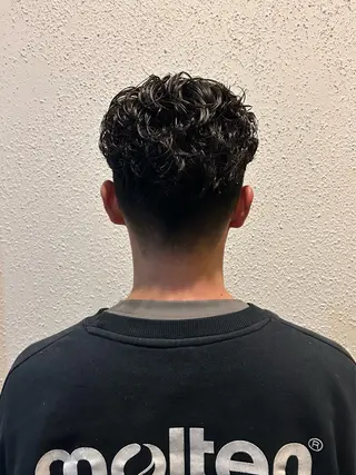 パーマ メンズ 角田 桃香のヘアスタイル