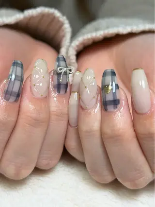 ネイル dimples yuki🎀 ꒷꒦♡のネイルデザイン