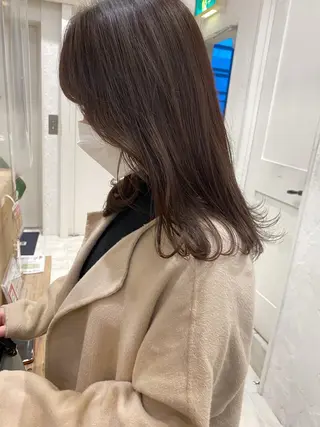 セミロング カラー 🌟アレンジが似合う カラー🌟Rumiのヘアスタイル