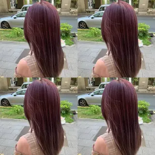 セミロング ✨髪質改善✖︎韓国 レイヤー✨ナカムラのヘアスタイル