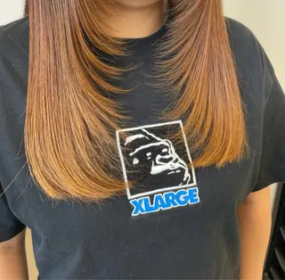 セミロング 栗原 響のヘアスタイル