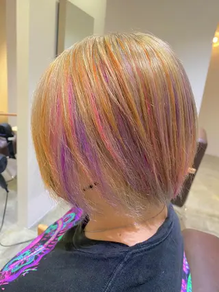 ショート カラー Design Color🐰アユミのヘアスタイル