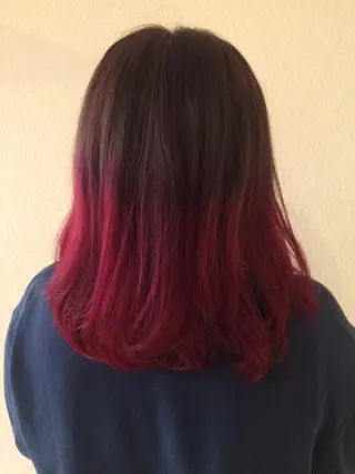 カラー 龍 門のヘアスタイル