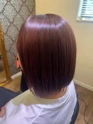 ミディアム カラー 小澤 弘美のヘアスタイル