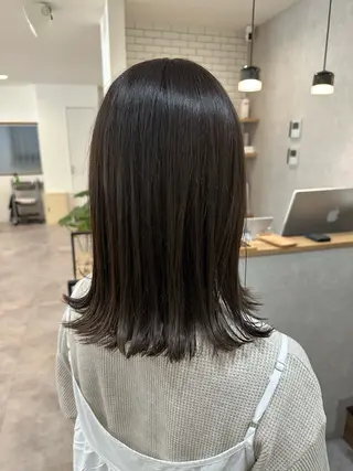 ミディアム カラー 🫧MANA レイヤーカット🌙のヘアスタイル