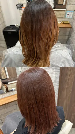 カラー 中津 /kipi アカネのヘアスタイル