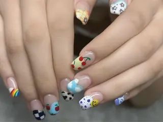 ネイル Protea きぬがわ らむのネイルデザイン