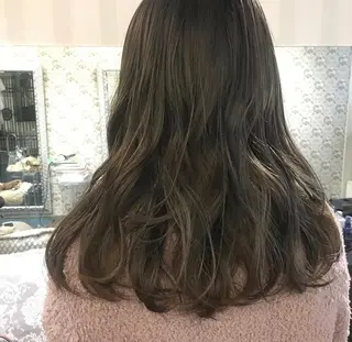 セミロング mizu kiのヘアスタイル