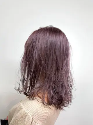 ミディアム カラー 透明感カラー🤍 Kaitoのヘアスタイル