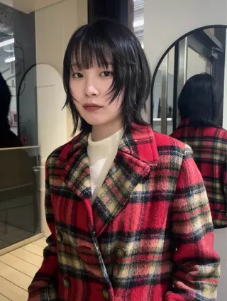 ショート stén/kana /中明度カラーのヘアスタイル