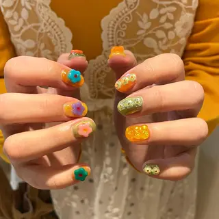 ネイル 新井 ひなののネイルデザイン