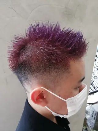 カラー メンズ 岩永 知衣のマツエク・マツパデザイン