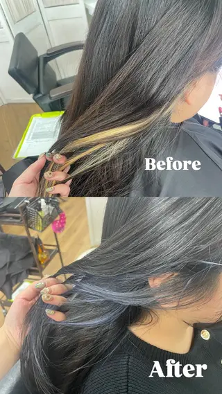 ロング カラー モロホシ🍒 ユウキのヘアスタイル